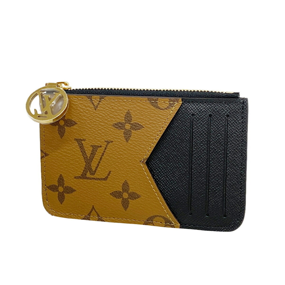Louis Vuitton Monogram Reverse Portecartoromie Wallet/Coin Case M81912 Brown ...
